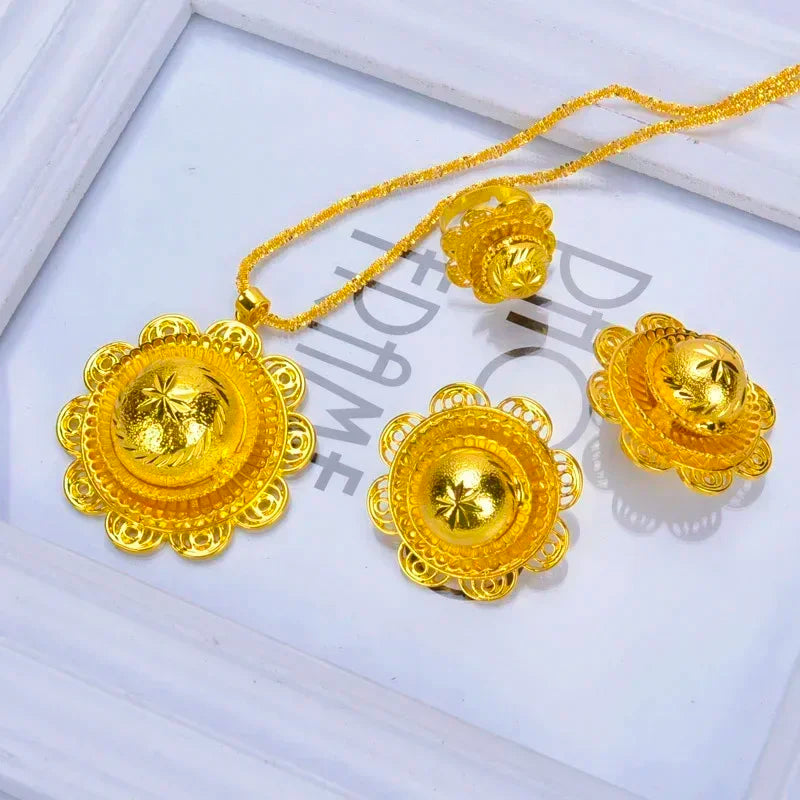 Gold Color Set Habesha