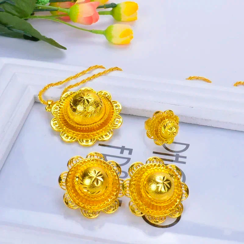 Gold Color Set Habesha