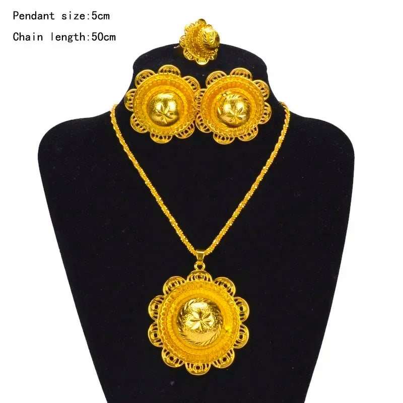 Gold Color Set Habesha